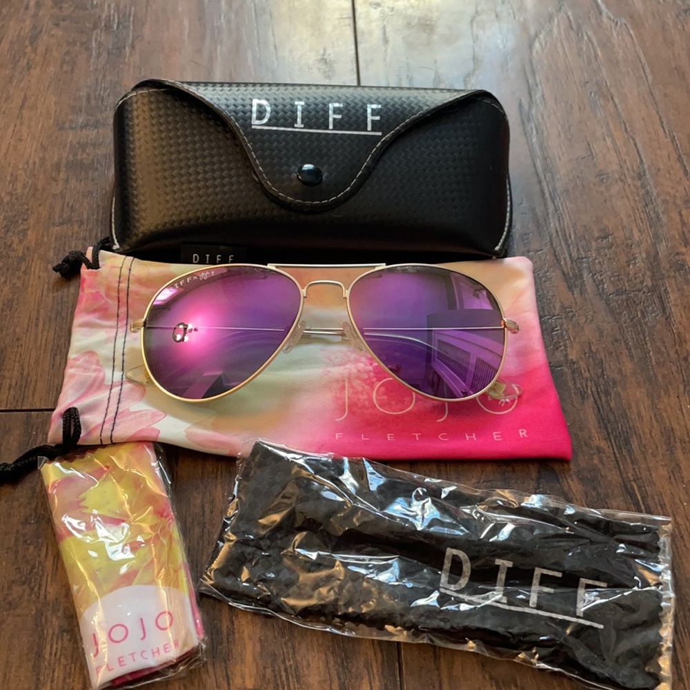 Diff Eyewear Jojo Fletcher Cruz Aviators